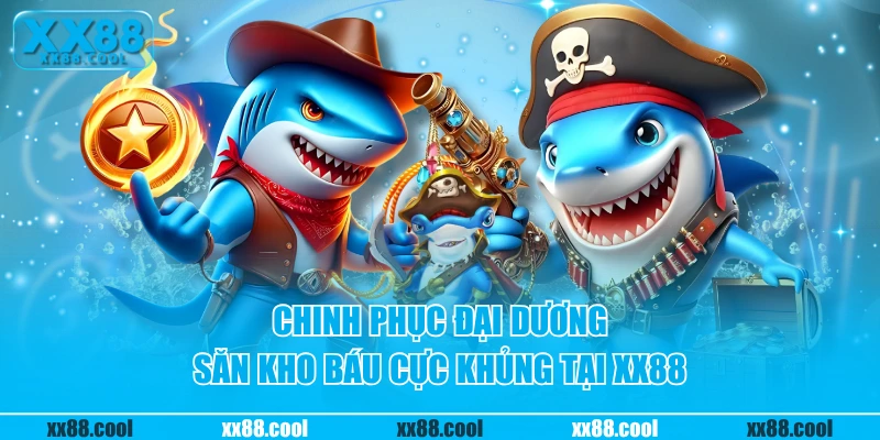 Chinh phục đại dương săn kho báu cực khủng tại XX88